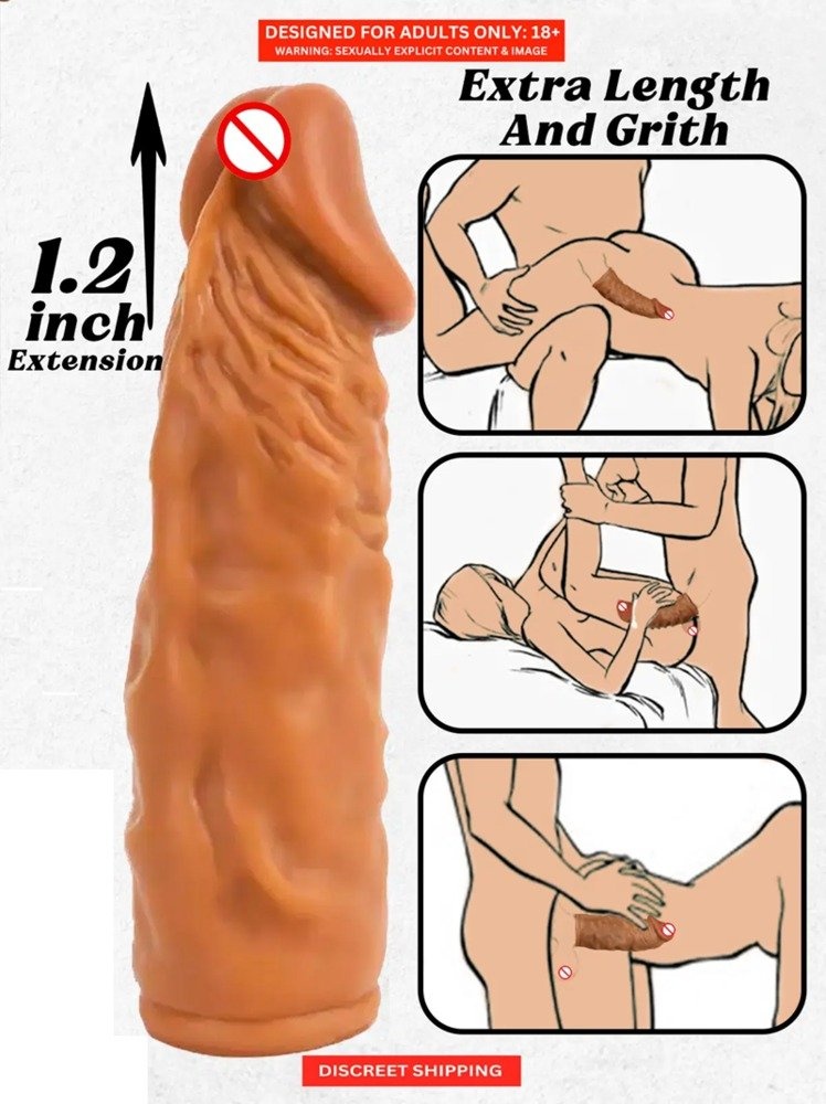 7 Inch Realistic Penis Sleeve